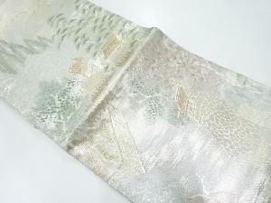 リサイクル　九百錦風景模様織出し袋帯